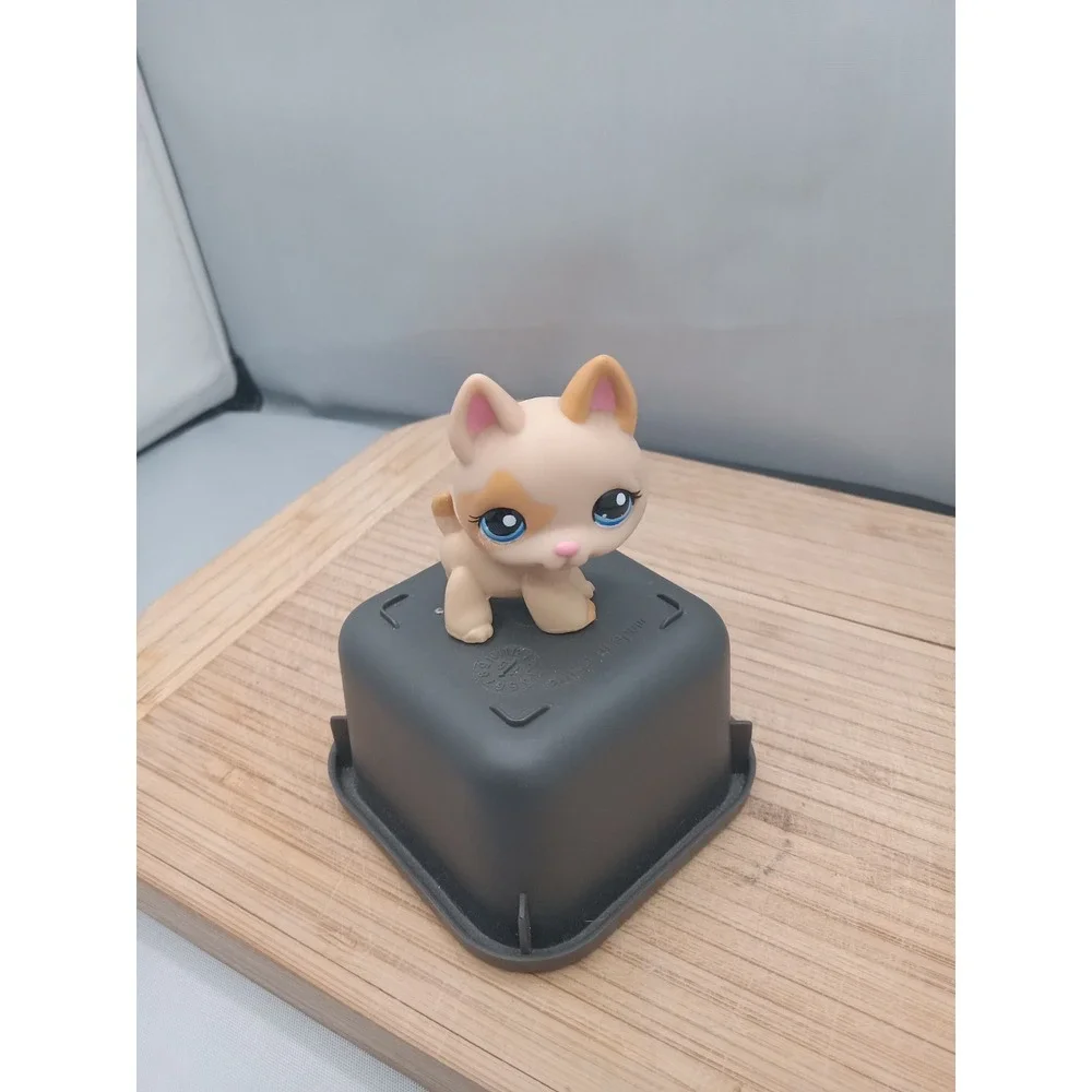 Littlest Pet Shop LPS #1447 Dog Puppy German‎ Shepherd Tan Authentic Hasbro
